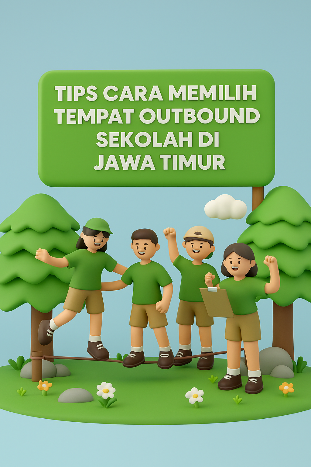 Tips Cara Memilih Tempat Outbound Sekolah di Jawa Timur